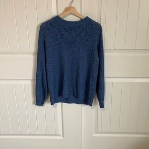 American eagle oversized waffle knit sweater